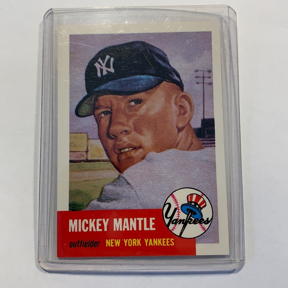 1991 Topps Archives Mickey Mantle Baseball Card